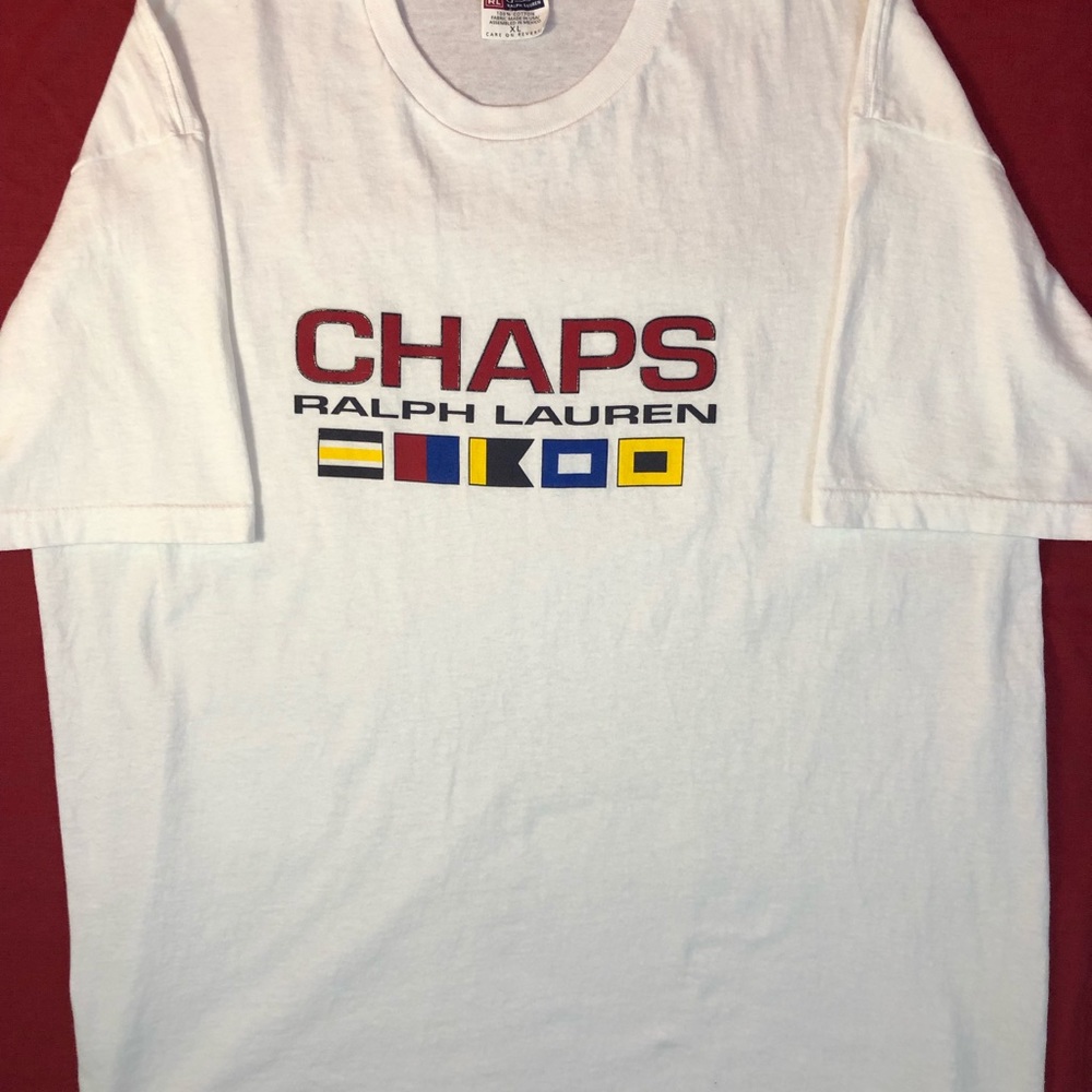 90’s/2000 Ralph Lauren Chaps Nautical Flag Tee